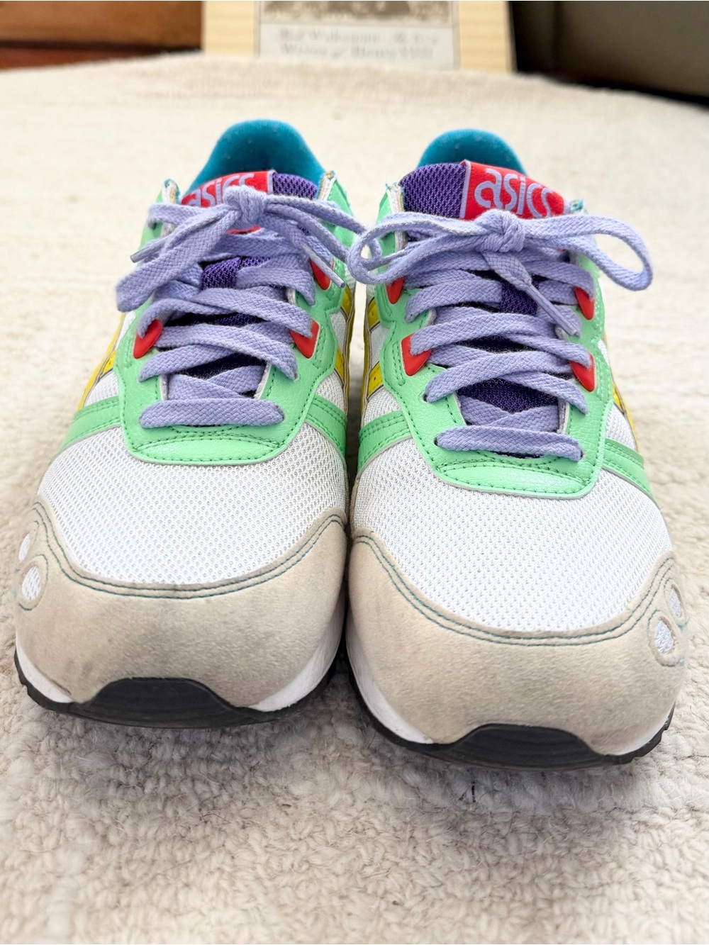 ASICS GEL Runner Multicolor Women's Sneaker - Mint/Yellow/Teal - Picture 5 of 8